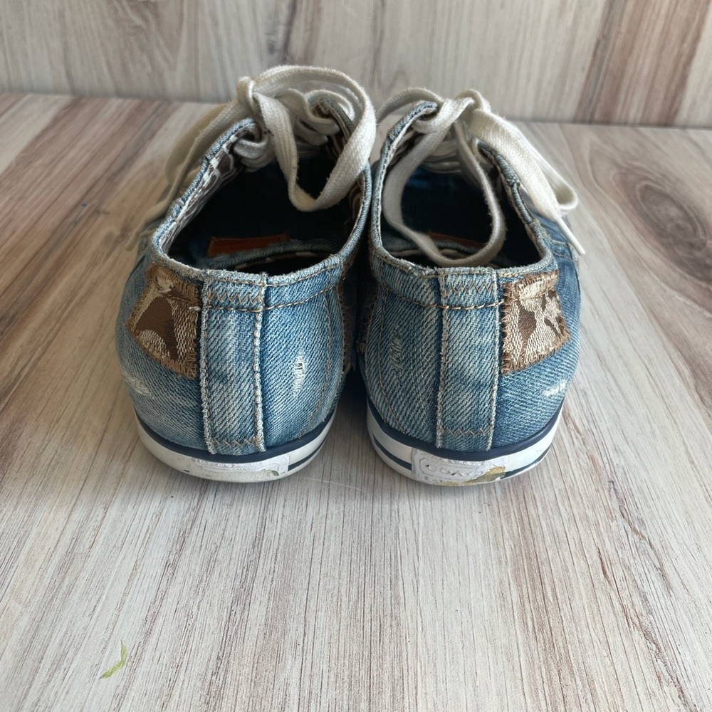 Coach Shoes, Coach Signature Shoes, Coach Logo Shoes, Coach Patchwork - Picture 6 of 10